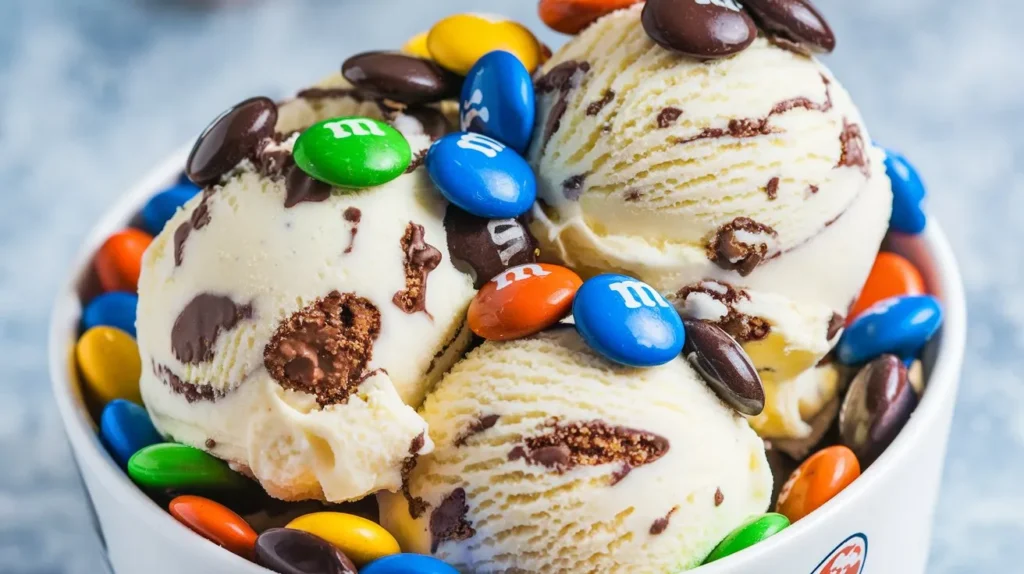 a bowl of rich creamy m m ice cream fres 8S1MKx7yTmCmm7bwf kxPA 0bjRQ9KjShi2nof7N0YrUg