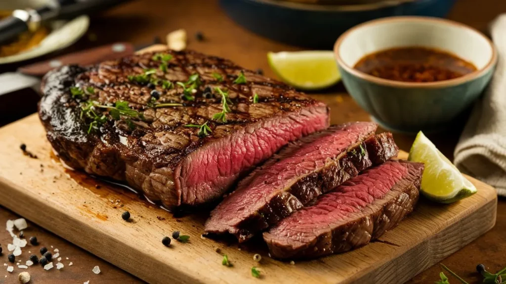 Flank Steak Marinade 1 a medium shot of a perfectly cooked flan h8oFYiLfT066bcfdQz9D w JmnWgV8zQyKweZ2DxBnEuQ