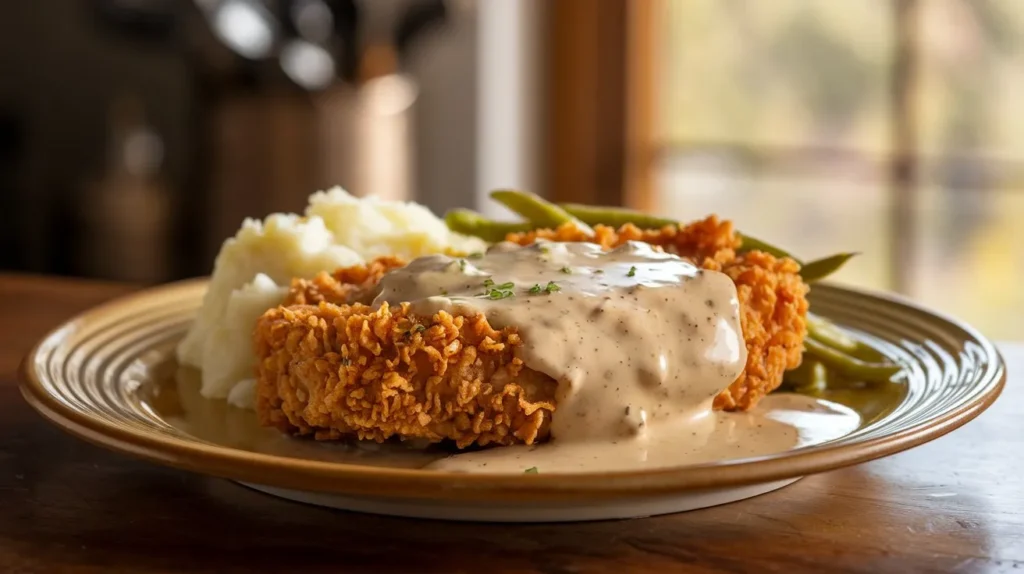 Southern-Style Country Fried Steak with Gravy