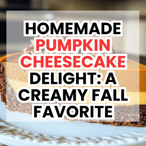 Homemade Pumpkin Cheesecake Delight: A Creamy Fall Favorite 3 Lemon 2