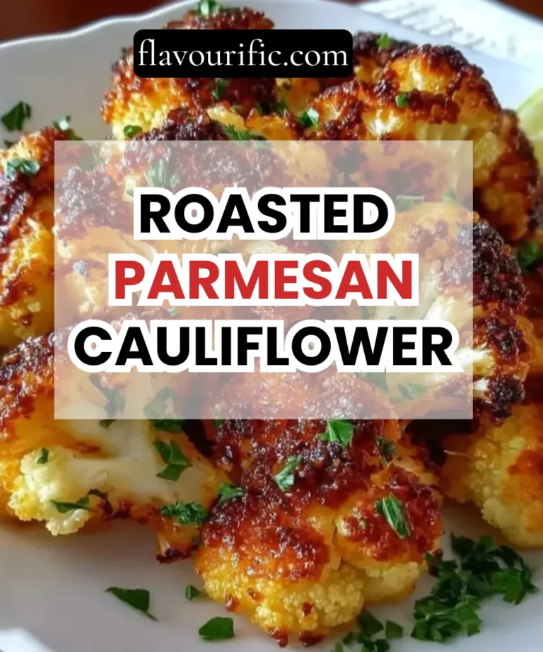 Roasted Parmesan Cauliflower