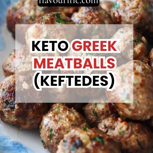 Keto Greek Meatballs (Keftedes) 3 Lemon 4 2