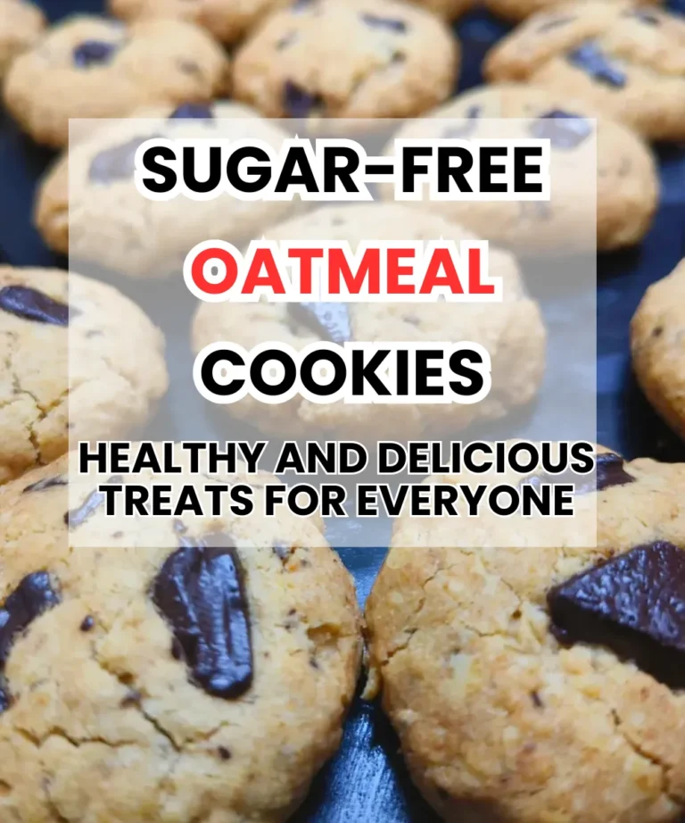 Sugar-Free Oatmeal Cookies: Healthy and Delicious Treats for Everyone