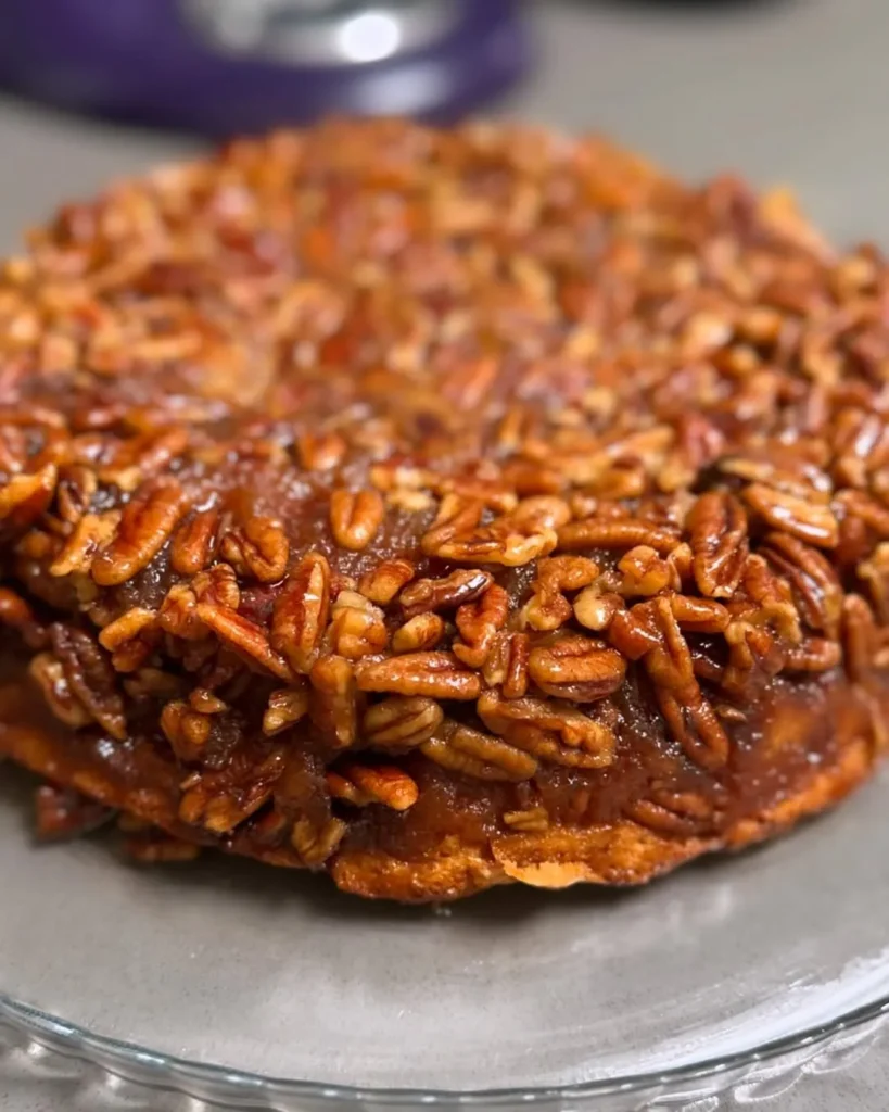 Pecan Upside Down Cake – A Nutty Twist on a Classic Favorite 2 kee