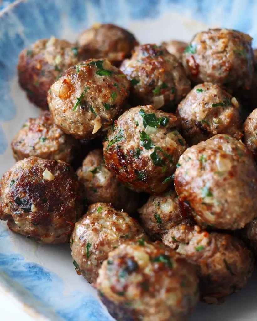 Keto Greek Meatballs (Keftedes) 2 keep 4 1