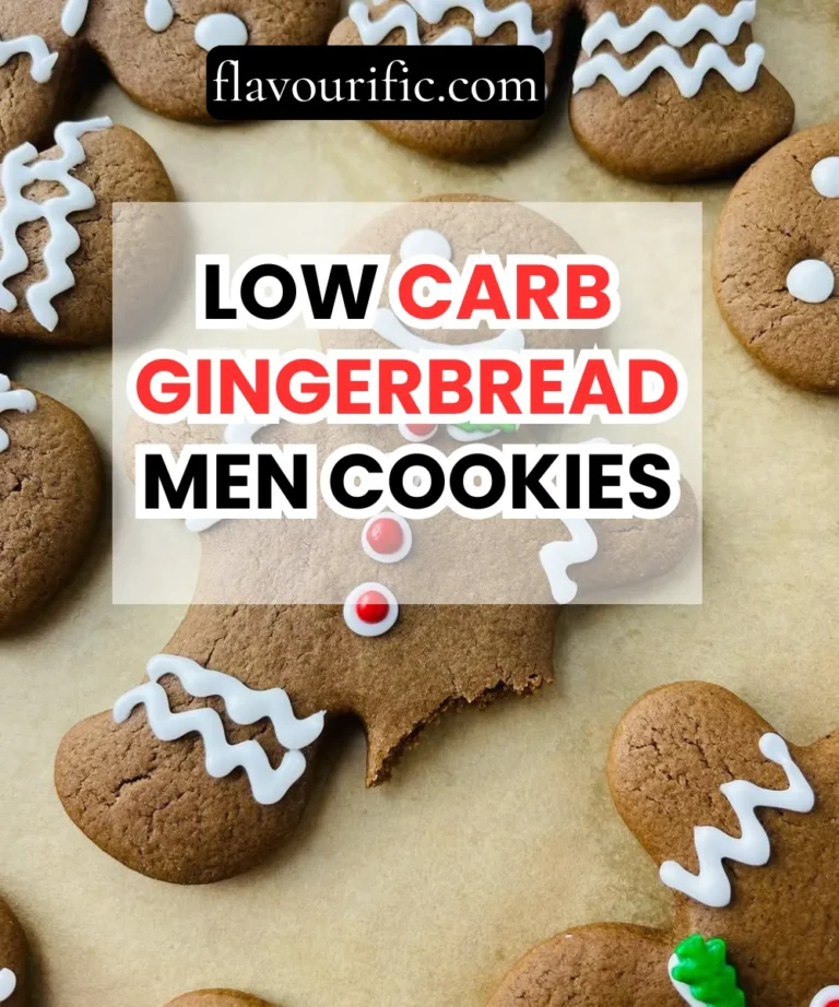 Low Carb Gingerbread Men Cookies