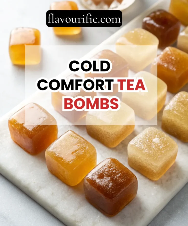 Cold Comfort Tea Bombs