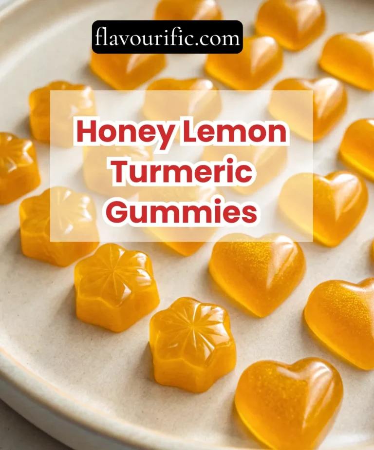 Honey Lemon Turmeric Gummies