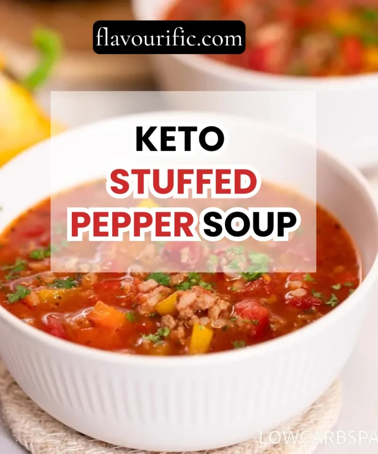 Keto Stuffed Pepper Soup
