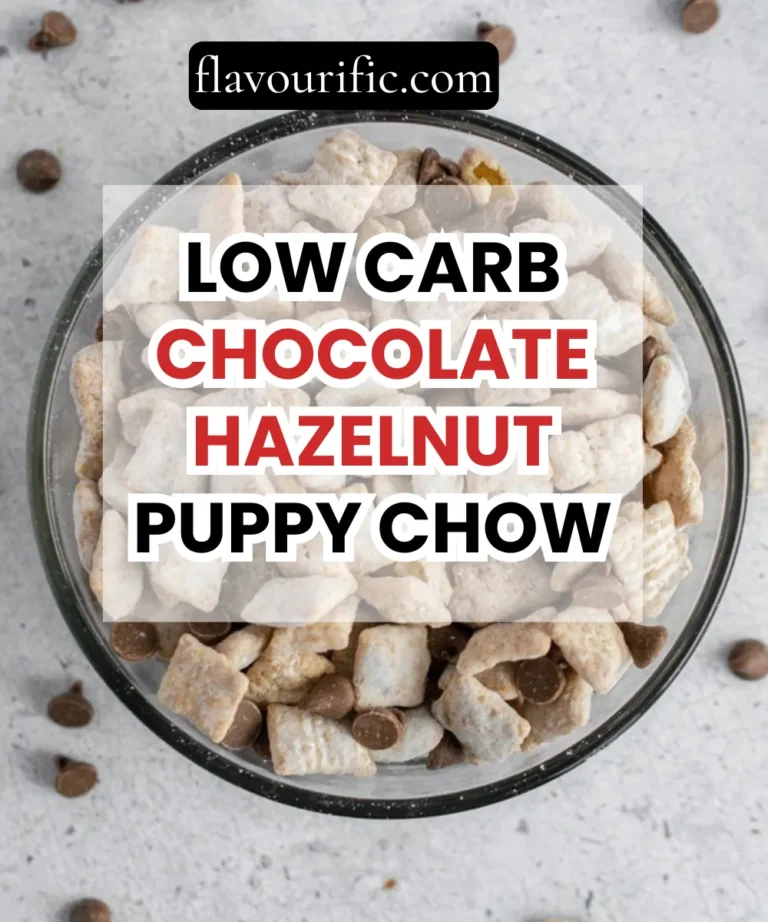 Low Carb Chocolate Hazelnut Puppy Chow