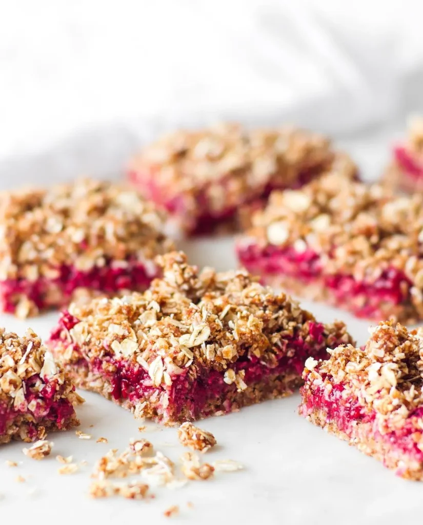 Raspberry Coconut Squares (Keto Low Carb) 2 keep 12