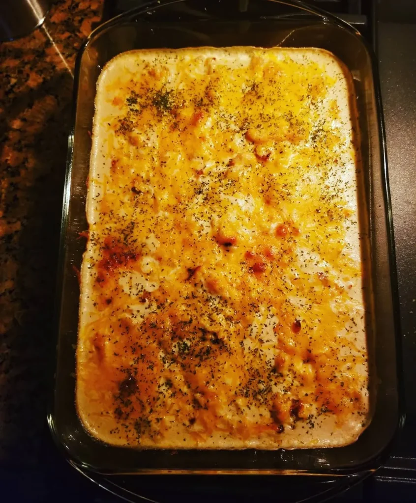 Loaded KETO Chicken Cauliflower Rice Casserole 2 keep 6 2