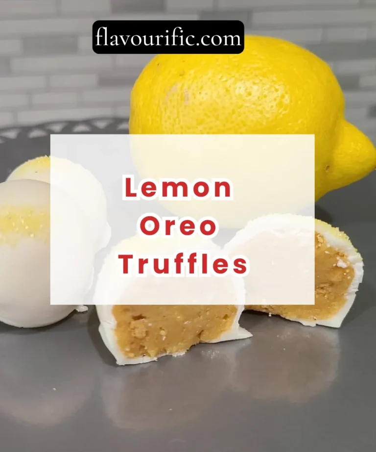 Lemon Oreo Truffles