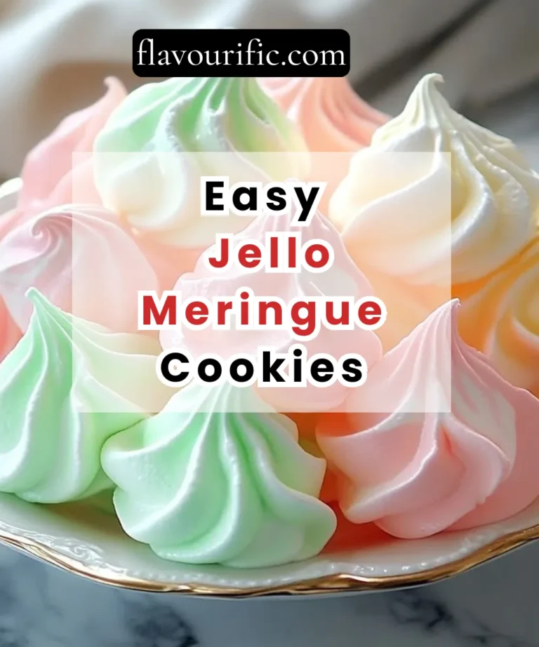Easy Jello Meringue Cookies