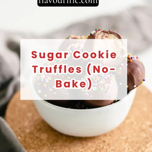 Sugar Cookie Truffles (No-Bake) 3 Lemon 2 4