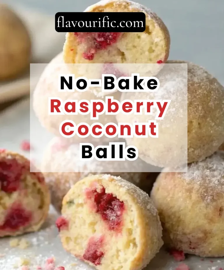 No-Bake Raspberry Coconut Balls – Easy, Delicious Treats
