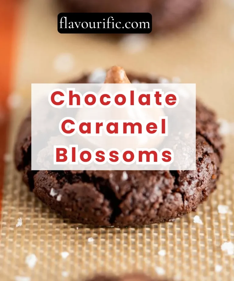 Chocolate Caramel Blossoms