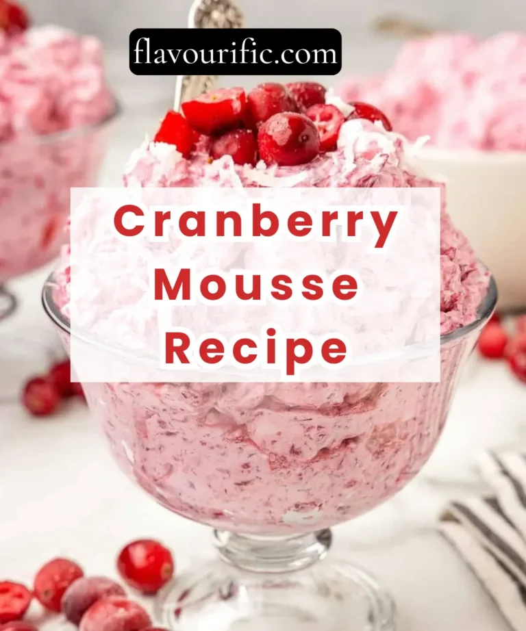 Cranberry Mousse Recipe