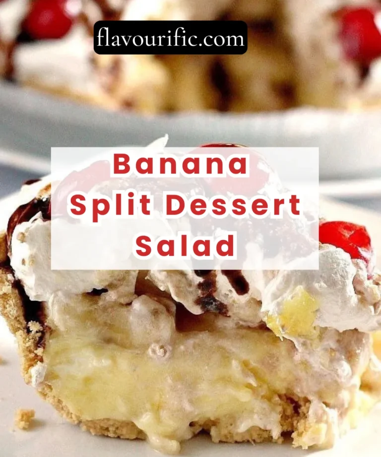 Banana Split Dessert Salad