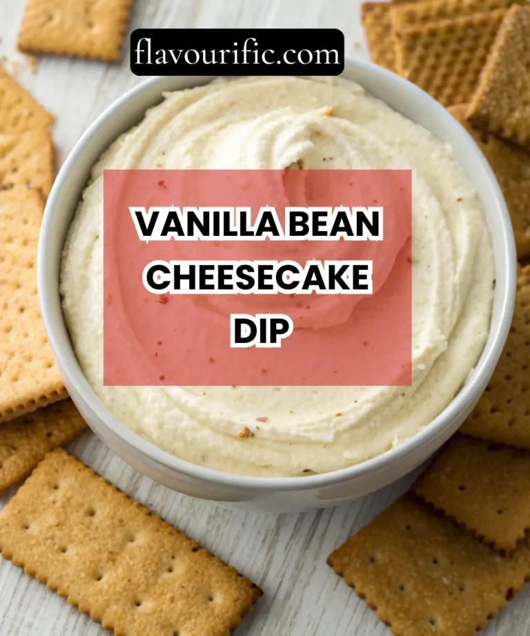 Vanilla Bean Cheesecake Dip