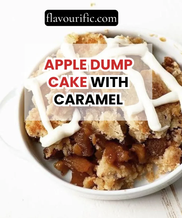 Apple Dump Cake with Caramel