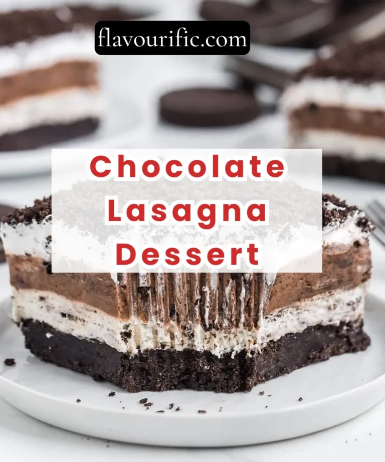 Chocolate Lasagna Dessert