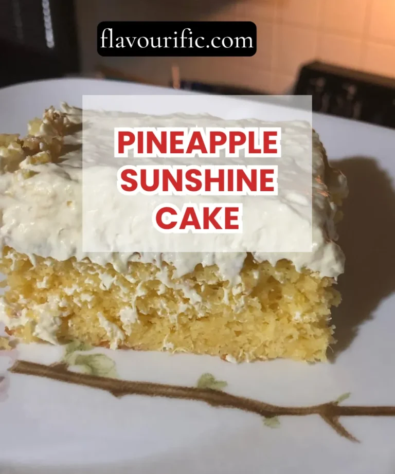 Pineapple Sunshine Cake