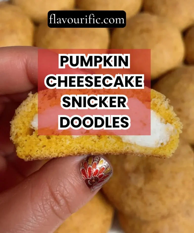 Pumpkin Cheesecake Snickerdoodles