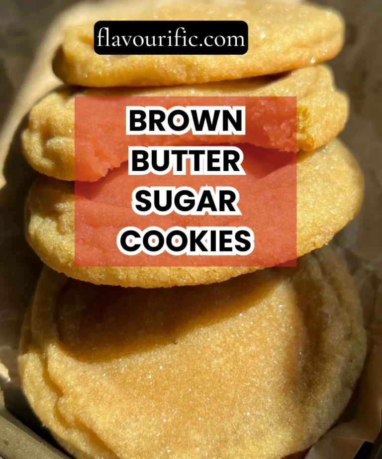 Brown Butter Sugar Cookies