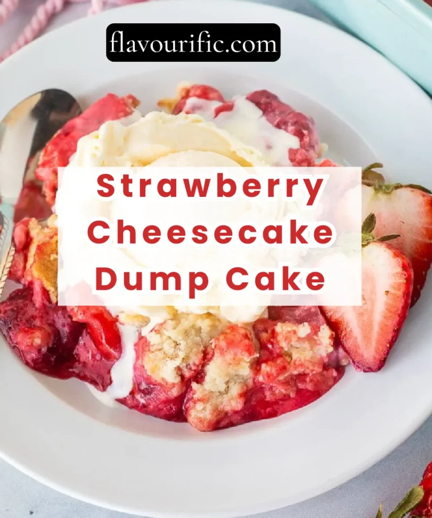 Strawberry Cheesecake Dump Cake 1 Lemon