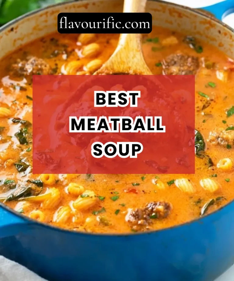 The Best Meatball Soup Recipe (Hearty, Comforting & Ready in 45 Minutes)