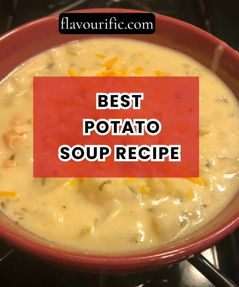 The Best Potato Soup Recipe (Creamy, Comforting & Done in 40 Minutes)