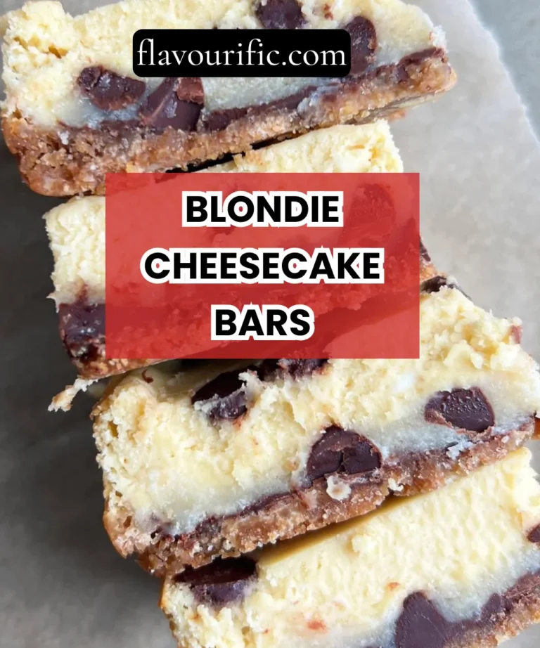 Blondie Cheesecake Bars