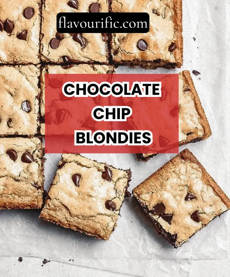 Chocolate Chip Blondies