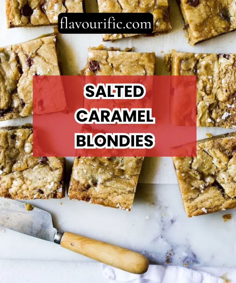 Salted Caramel Blondies