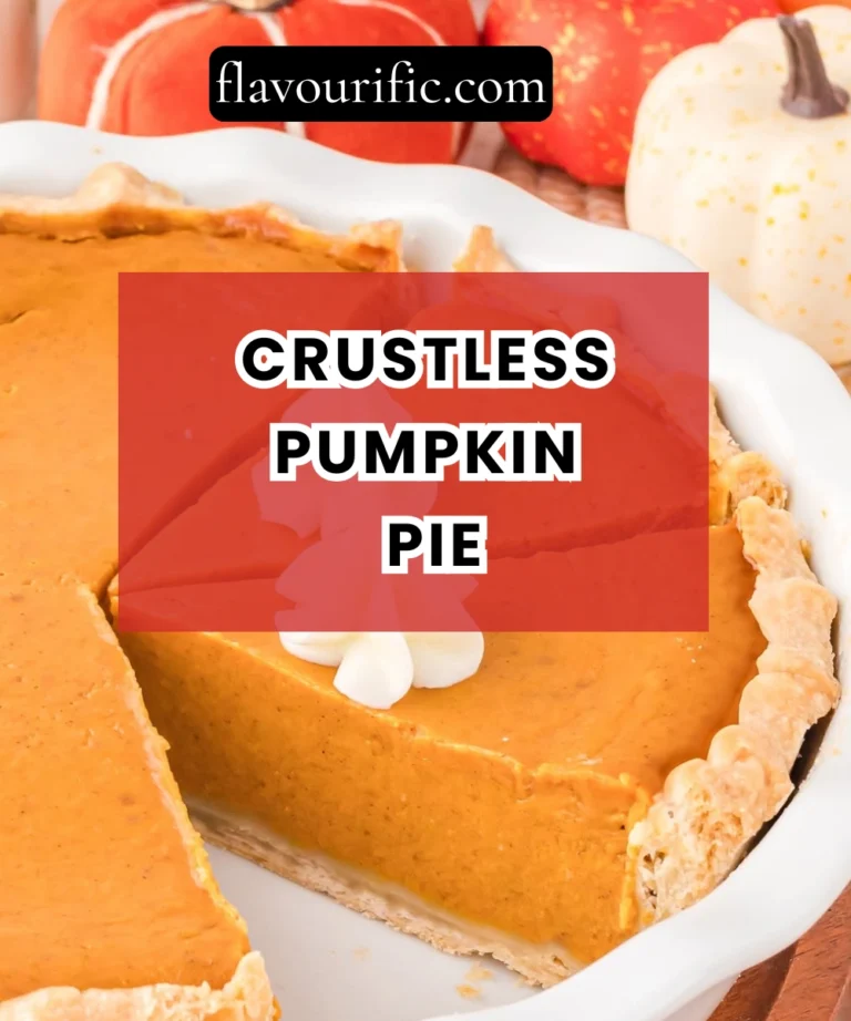 The Best Crustless Pumpkin Pie Recipe (Silky, Spiced & Easier Than Regular Pie)