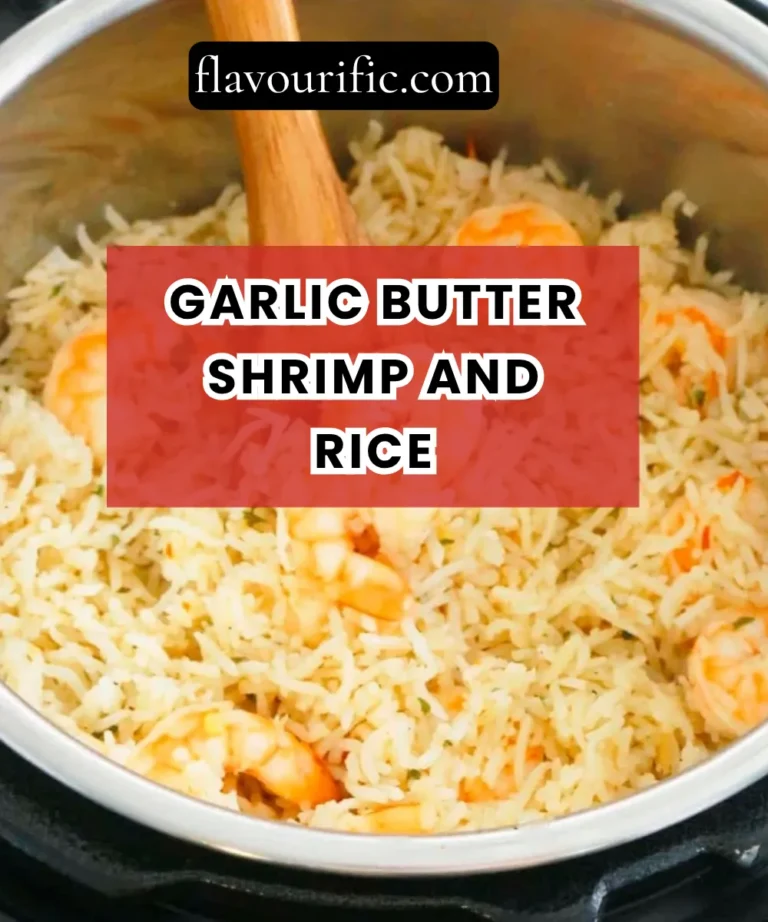 Garlic Butter Shrimp and Rice Recipe (Quick, Flavorful & One-Pot Easy)