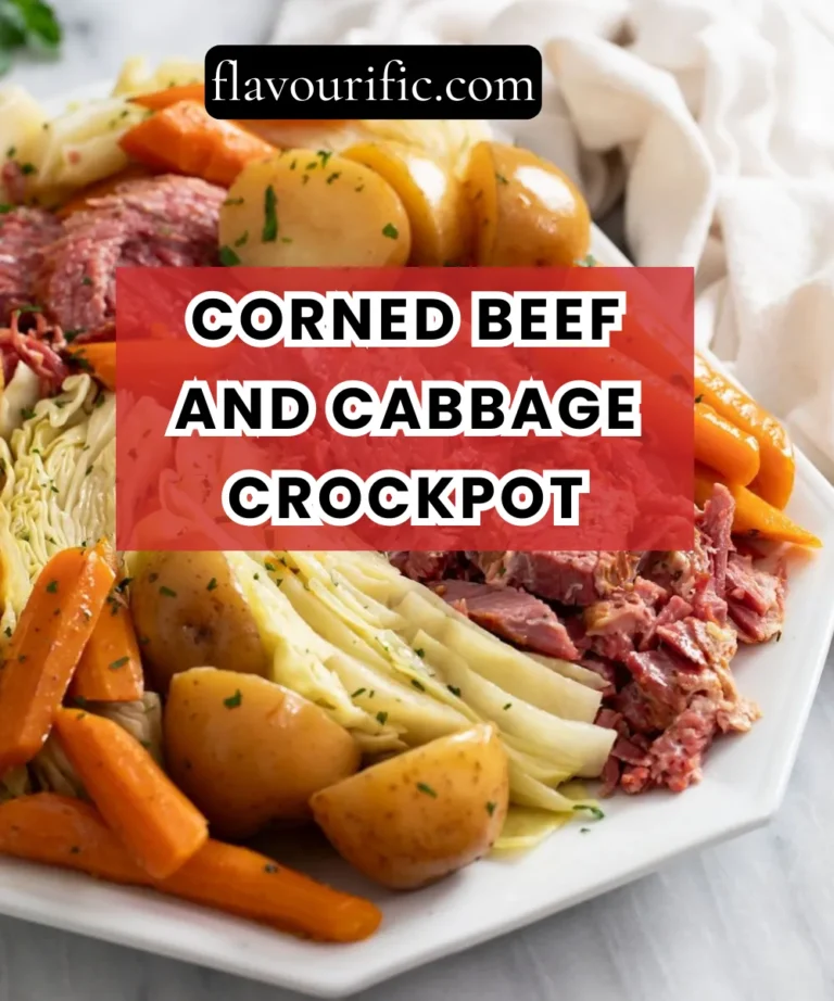Corned Beef and Cabbage Crockpot Recipe (Tender, Flavorful & Hands-Off Easy)