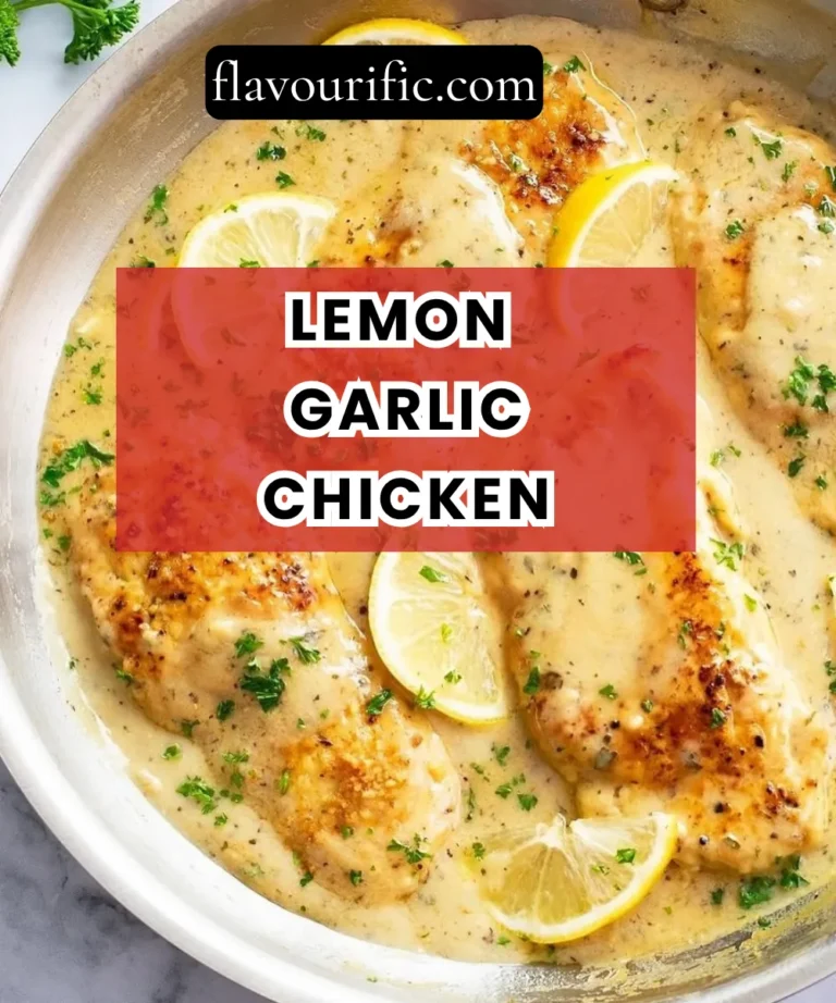 Lemon Garlic Chicken Recipe (Juicy, Flavorful & Ready in 30 Minutes)