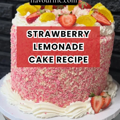 Strawberry Lemonade Cake Recipe (Light, Refreshing & Perfect for Summer) 3 Lemon 51