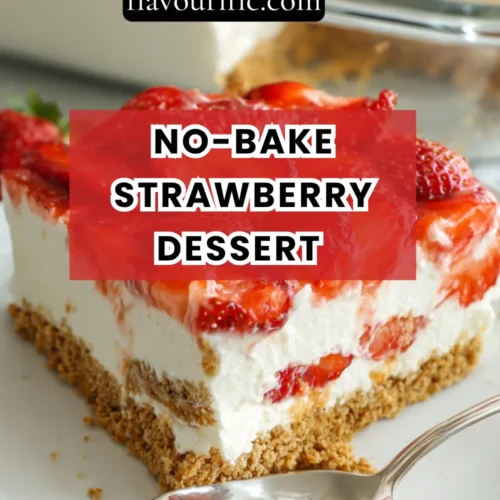 No-Bake Strawberry Dessert Recipe (Easy, Creamy & Ready in 20 Minutes) 3 Lemon 52 1
