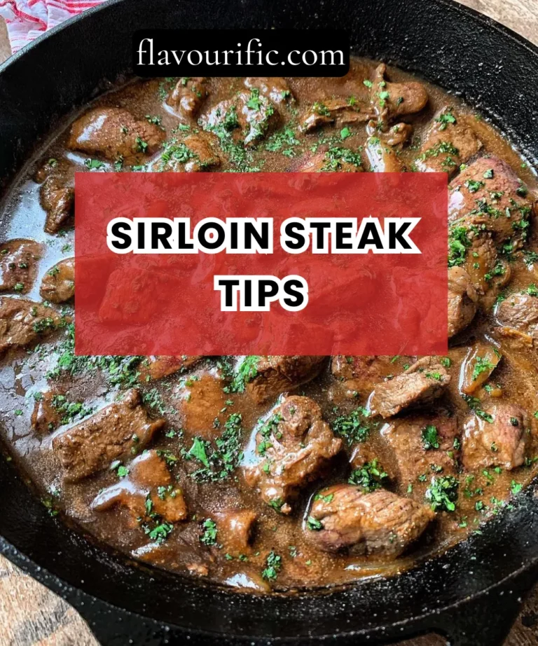 Easy Sirloin Steak Tips Recipe (Tender, Flavourful & Ready in 20 Minutes)