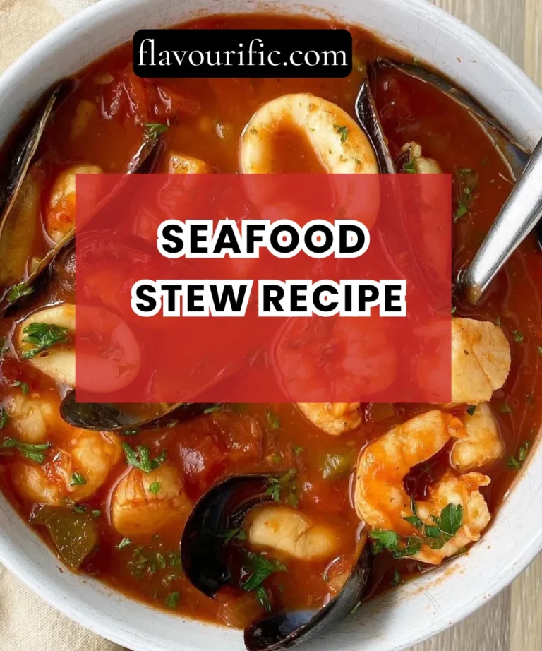 The Best Seafood Stew Recipe (Rich, Flavorful & Restaurant-Quality)