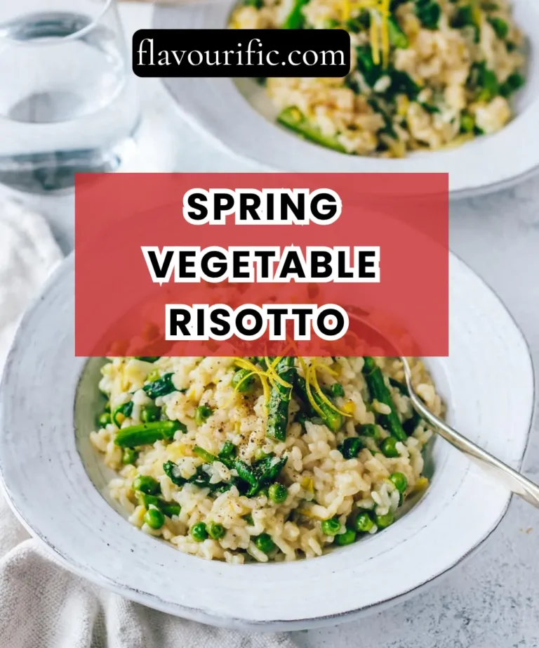 Spring Vegetable Risotto Recipe (Creamy, Fresh & Worth the Stirring)