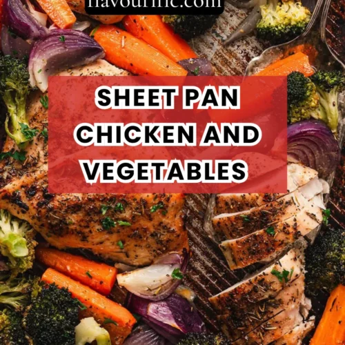 Sheet Pan Chicken and Vegetables Recipe (Easy, Healthy & Minimal Cleanup) 3 Lemon 9 1