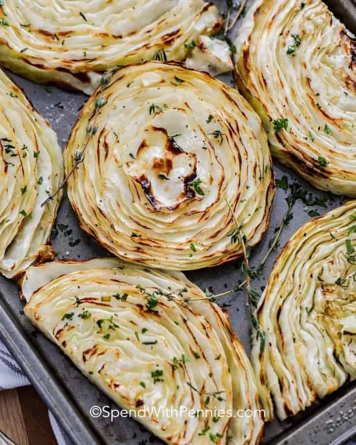 Roasted Cabbage Steaks Recipe (Crispy Edges, Tender Inside & Simple to Make) 2 keep 23