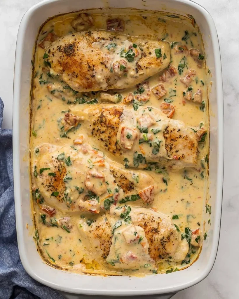 Creamy Tuscan Chicken Recipe (Rich, Garlicky & Restaurant-Quality) 2 keep 8