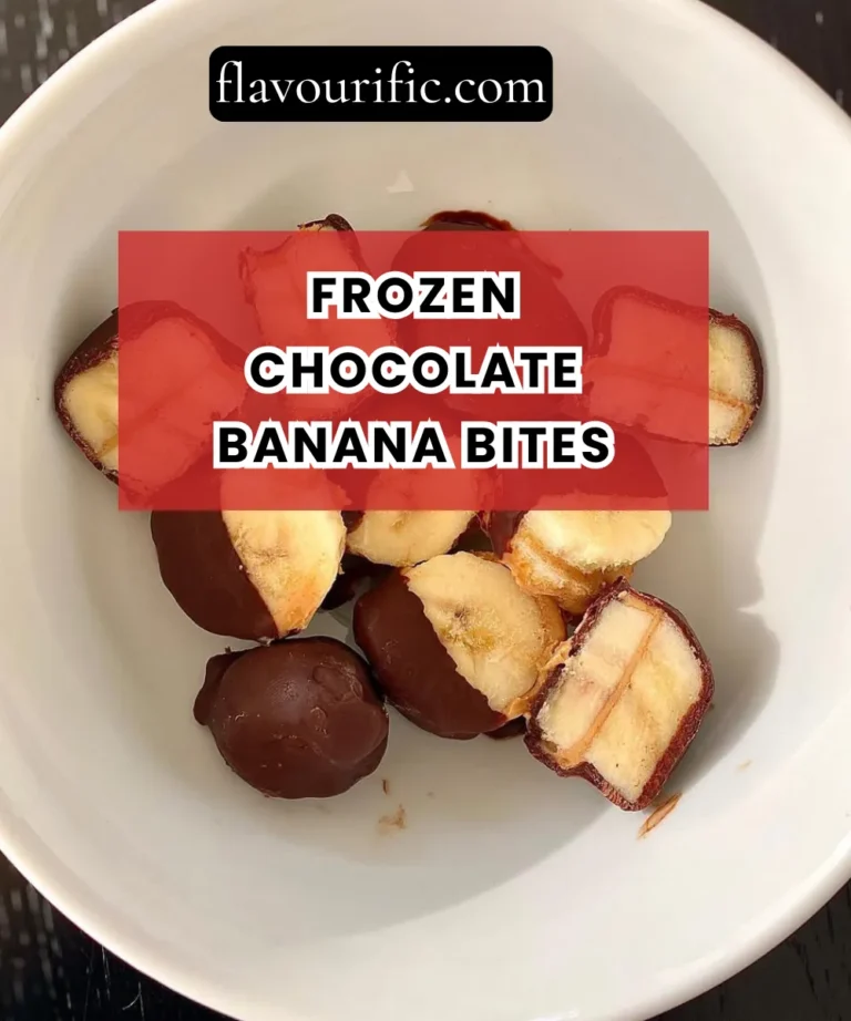 Frozen Chocolate Banana Bites