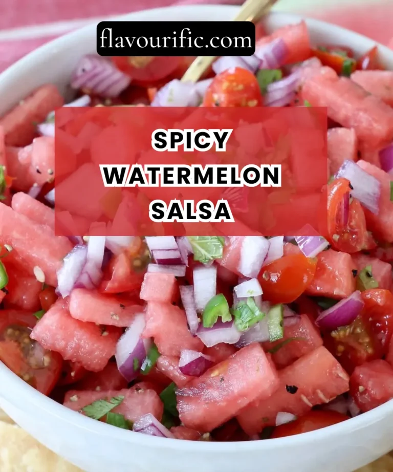 Spicy Watermelon Salsa – The Unexpected BBQ Hit Recipe (Sweet, Spicy & Unbelievably Refreshing)