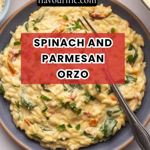 Spinach and Parmesan Orzo Recipe (Creamy, Quick & One-Pot Easy) 3 Lemon 24